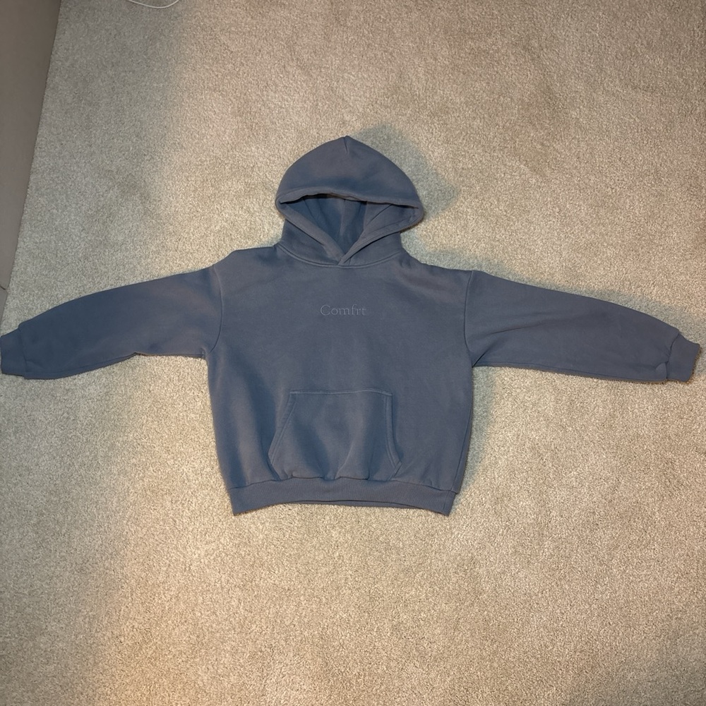 Comfrt Kids Sky Blue Signature Hoodie